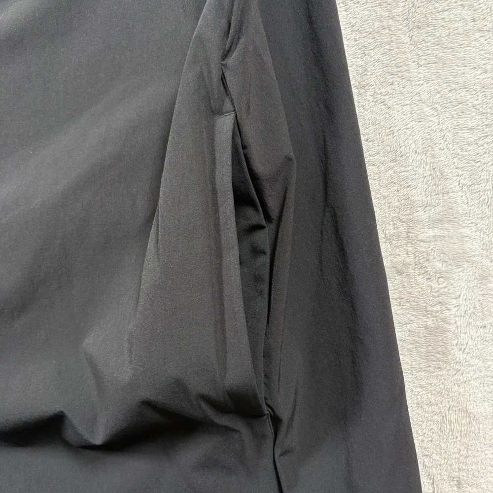 Bad Birdie LW Vest Mens‎ Large Black Quarter Zip Performance Athleisure Golf